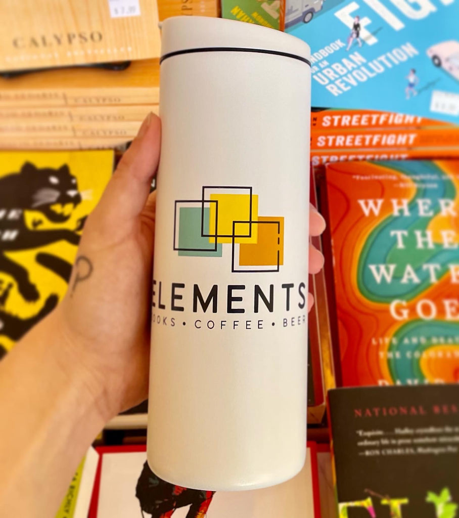 Elements: Books Coffee Beer Stainless Steel Insulated MiiR Tumbler
