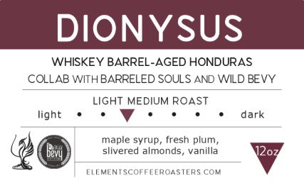 Dionysus Rye Barrel-Aged Honduras Guama Danta